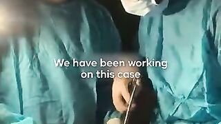 Gaza Doctors Perform Life-Saving Surgery Amid Power Outage