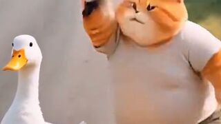 Ai cat vs duck