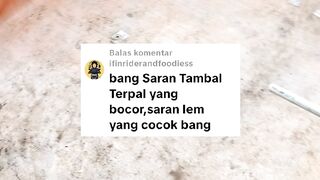 Cara nambal terpal yang bocor, 1 menit KELAR