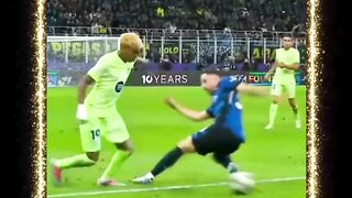 Keterampilan Menggiring Bola Lamine Yamal Saat Melawan Inter Milan