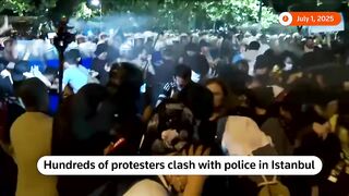 Istanbul Protest Turns Violent Over Jailed Mayor's Detention