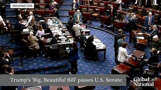 Trump's Landmark Bill Clears Senate Amid GOP Resistance