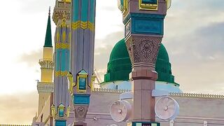 beautiful view Masjid e Nabi