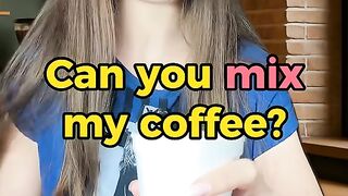 Can you mix my coffee