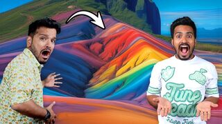 We Found Mysterious Rainbow Mountain In Mauritius  Vlog 2