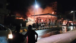 انفجار محطه وعدد من كبير من الضحايا
