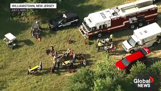 Skydiving Plane Crash in New Jersey Leaves 15 Injured