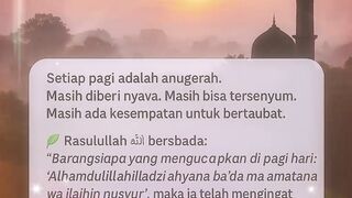Pagi yang di berkahi