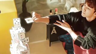 His hard work has destroyed in just a few seconds - She didnt notice it