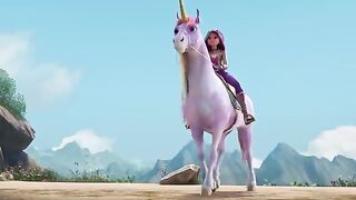 La MEJOR Magia de Luz de Unicornio  en Academia Unicornio  Dibujos Animados para Niñ