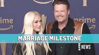 How Gwen Stefani, Blake Shelton Celebrated Wedding Anniversary
