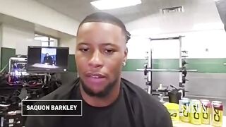 Saquon Barkley Shares Rare Insight Into Romance With Fiancée Anna Congdon