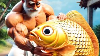 The farmer has a golden fish ,The farmer feeds the fish mangoes but fish does not lay eggs  ai