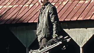 Daryl sees his brother as a Walker  The Walking Dead shorts.