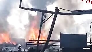 Massive Gas Station Explosion in Rome Injures 25 Including First Responders