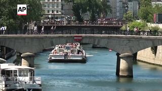Public swimming in Paris Seine River will return over a century after it was