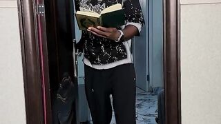 How sweet of them,  their communication with Al- Quran