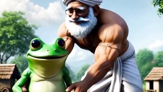 The farmer has a frog and a  frog drinks alcohol every morning  ai farmer snake
