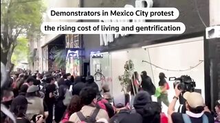 Mexico City Protests Surge Against Gentrification and Rising Rents