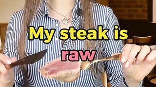 Oh no my stick is raw