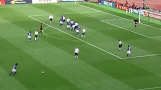 Ronaldinho free-kick vs England  2002 FIFA World Cup