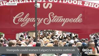 Calgary Stampede Raises Measles Outbreak Concerns Among Health Experts