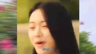 She unfortunately hugs her brothers friend