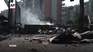 Vast area destroyed in Rome after gas station blast that injured at least