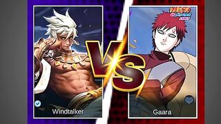 MLBB x Naruto Free Gaara Skin Review.