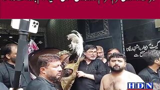 سنیہ امام بارگاہ سے برآمد ضلع بھر میں 42 جلوس 34 مجالس ں