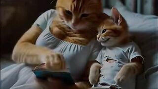 Cat loses his mother