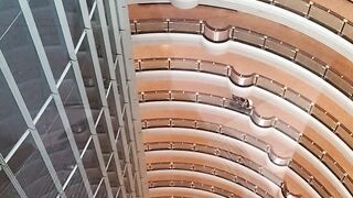 Oriental Pearl Tower Shanghai Inside View