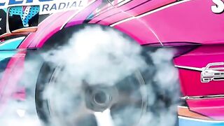 Beautiful girl drifting car from Indonesia