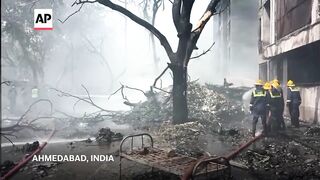 Air India plane headed to London crashes with more than 240