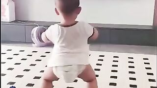 Wait for End  funny cutebaby