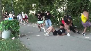 Ultimate bushman prank (SHE WENT FOR IT) SO SO FUNNY