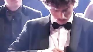 Benson Boone live at the Grammys, part 1.