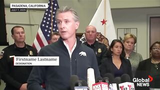 Newsom Criticizes Trump Over National Guard Deployment in LA