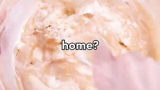Homemade Peach Ice Cream goes Viral
