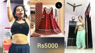 Amazing dancer with clothes shop , dancer , dance video , beautiful clothes for wedding , wedding dress