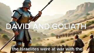 David and Goliath  Superbook Style Bible Animation