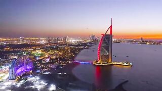 Dubai 8K Video Ultra HD 60 FPS (United Arab Emirates) in Drone Video