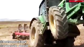 Biggest tractor stuck in the mud