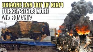 Quietly Turkish Kirpi spotted in Romania while heading to Ukraine