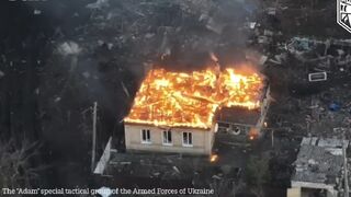 Ukrainian special tactical group 'Adam' targets Russian forces in Bakhmut