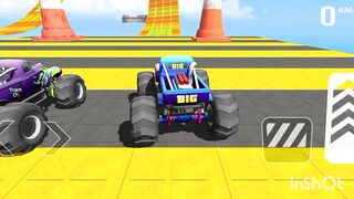 Monster Truck Mega Ramp Racing Game - .