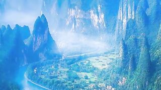 The landscape of guilin is best in the world