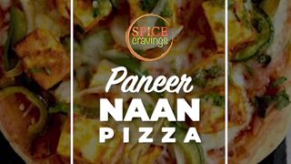 Paneer Naan Pizza- Air Fryer / Oven