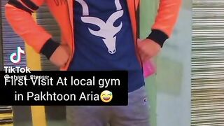 Funny gym first time visiting