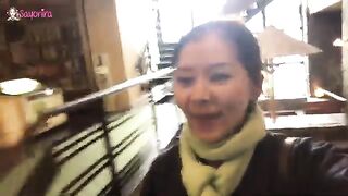 Relaxing in Onsen (Hot Spring Bath) Buffet in Okuhida